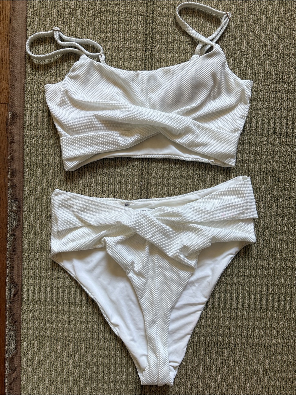aerie White Bikini Set